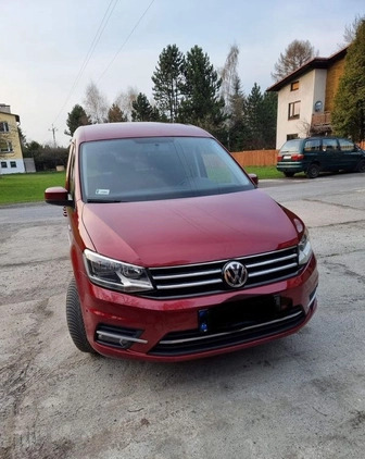 Volkswagen Caddy cena 75900 przebieg: 160000, rok produkcji 2016 z Biała małe 7